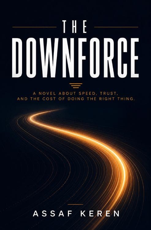 The Downforce, a novel by Assaf Keren